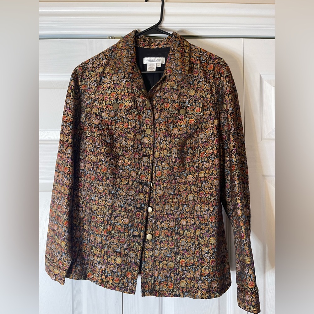 Coldwater Creek Embroidered Jacket
